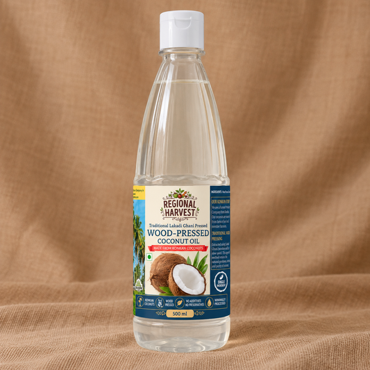 Regional Harvest Wood Pressed Coconut Oil 500 ml